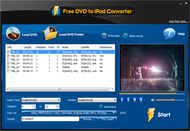 Free DVD to iPad Converter screenshot